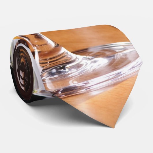 Roter Wein Krawatte (Gerollt)