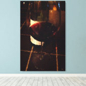 Roter Wein Leinwand (Insitu (Holzboden))