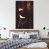Roter Wein Leinwand (Insitu (Schlafzimmer))