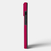 Roter Wein mit fester Traube Case-Mate iPhone Hülle (Rückseite / Links)