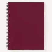 Roter Wein Notizblock (Vorderseite)