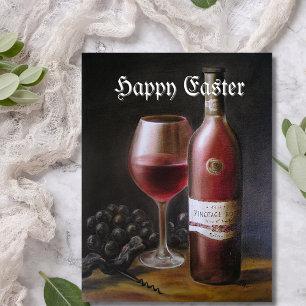 Roter Wein Postkarte