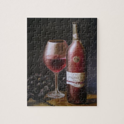 Roter Wein Puzzle (Vertikal)
