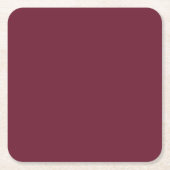 Roter Wein Rechteckiger Pappuntersetzer (Vorderseite)