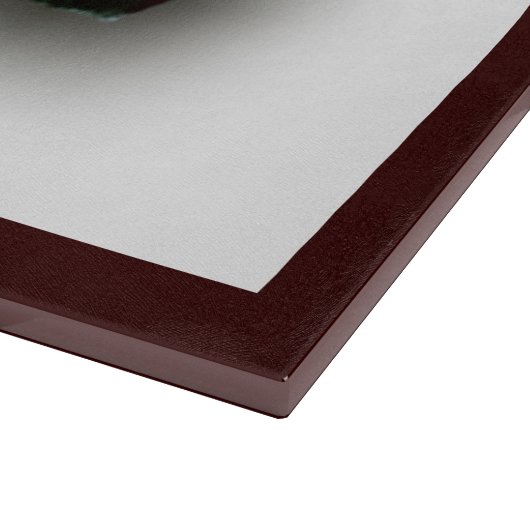 Roter Wein Schneidebrett (Ecke)