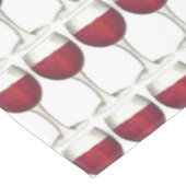 Roter Wein Weinkeller Merlot Weinkultur und Erde M Tischdecke (Schrägansicht)