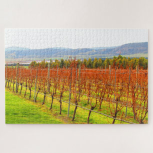 roter Weinberg Puzzle