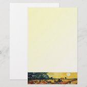 Roter Weinberg, Vincent van Gogh Briefpapier (Vorne/Hinten)