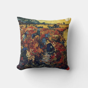 Roter Weinberg, Vincent van Gogh Kissen