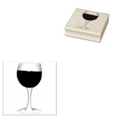 Roter Weinkeller Merlot Cabernet Malbec Weinkeller Gummistempel (Stempel)