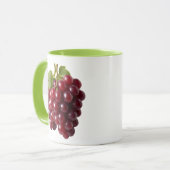 Roter Weintrauben Tasse (Vorderseite Links)