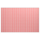 Roter weißer Gingham-klassisches Karo-Muster Stoff (Yard (91,4 cm))