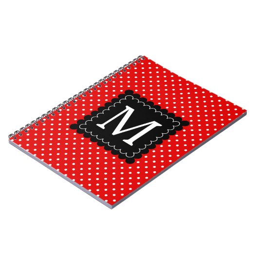 Roter weißer notizblock (Linke Seite)