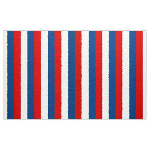 Roter, weißer und blauer Streifen Stoff