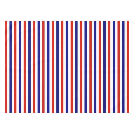 Roter, weißer und blauer Tisch Tischdecke (Vorderseite (Horizontal))