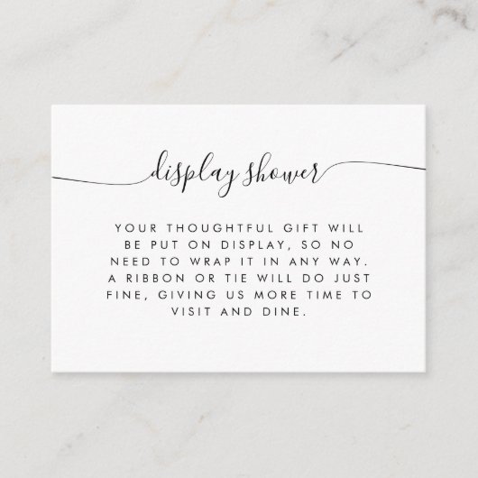 Roter Winter Weihnachten Elegante Kalligrafie Begleitkarte (Vorderseite)