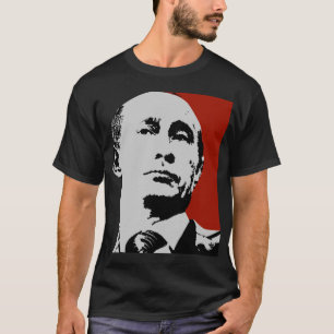 Roter Wladimir Putin T-Shirt