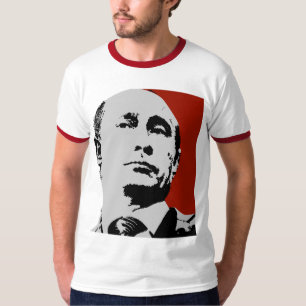 Roter Wladimir Putin T-Shirt