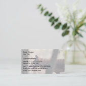 Roter Wolf Visitenkarte (Stehend Vorderseite)