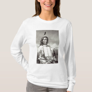 Roter Wolken-Leiter (1822-1909) 1880 (b/w Foto) T-Shirt