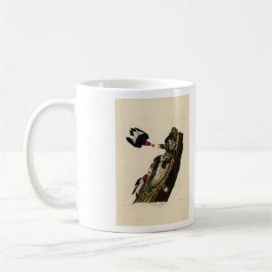 Roter Woodpecker - Audubons Vögel von Amerika Kaffeetasse