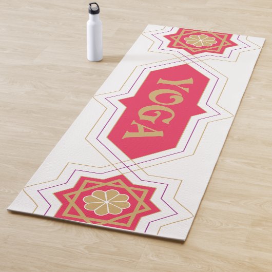 Roter Yoga Yogamatte (Beispiel)