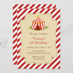 Roter Zirkus Einladung