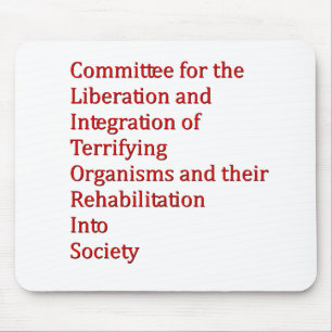 Roter Zwerg Mousepad