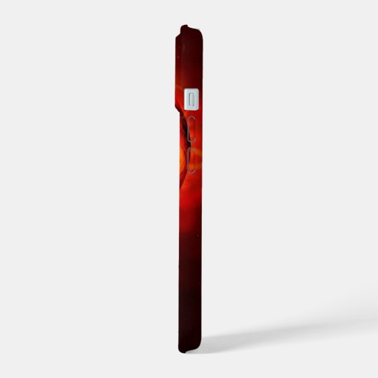 Roter Zwergstern, der von einem hypothetischen Exo iPhone 15 Hülle (Linke Seite)