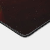 Roter Zwergstern, der von einem hypothetischen Exo Schreibtischunterlage (Ecke)