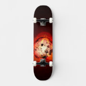 Roter Zwergstern, der von einem hypothetischen Exo Skateboard (Vorderseite)