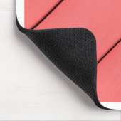 Rotes Abstellgleis Mousepad (Ecke)