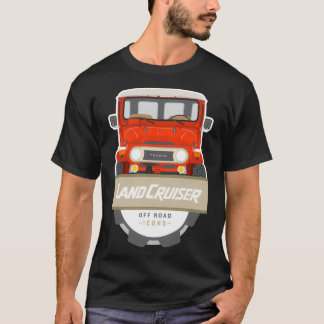 Rotes Abzeichen FJ40 T-Shirt