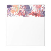 Rotes Acryl Notizblock (Vorderseite)