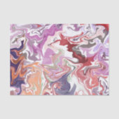 Rotes Acryl Seidenpapier (Vorderseite)