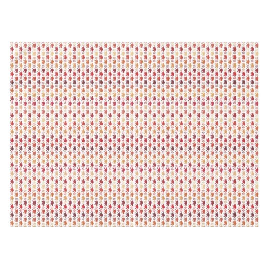 Rotes Affe-Muster Tischdecke (Vorderseite (Horizontal))