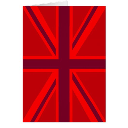 Rotes Akzent-Union-Jack-Design (Vorne)