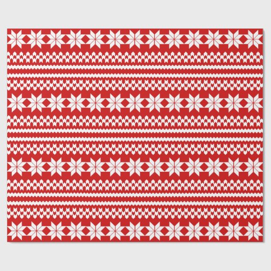 Rotes angemessenes geschenkpapier (Flach)