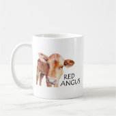 Rotes Angus Kaffeetasse (Links)