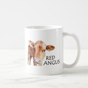 Rotes Angus - Rot ist das neue Schwarze Kaffeetasse