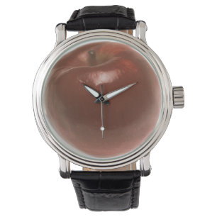 Rotes Apple Armbanduhr