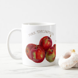 Rotes Apple ernten addieren Namen Kaffeetasse