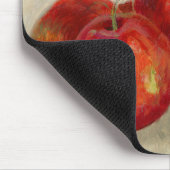 Rotes Apple ernten addieren Namen Mousepad (Ecke)