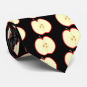 Rotes Apple halb Krawatte (Gerollt)
