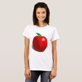 Rotes Apple T-Shirt (Vorne ganz)