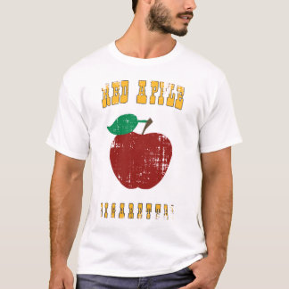 Rotes Apple T-Shirt