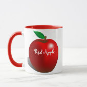 Rotes Apple Tasse (Links)