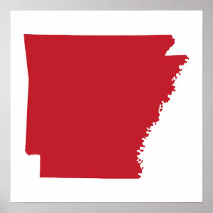 Rotes Arkansas Poster