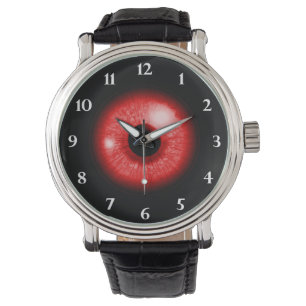 Rotes Auge Armbanduhr