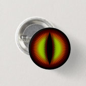 Rotes Auge des Drachen aus einer mittelalterlichen Button (Vorne & Hinten)